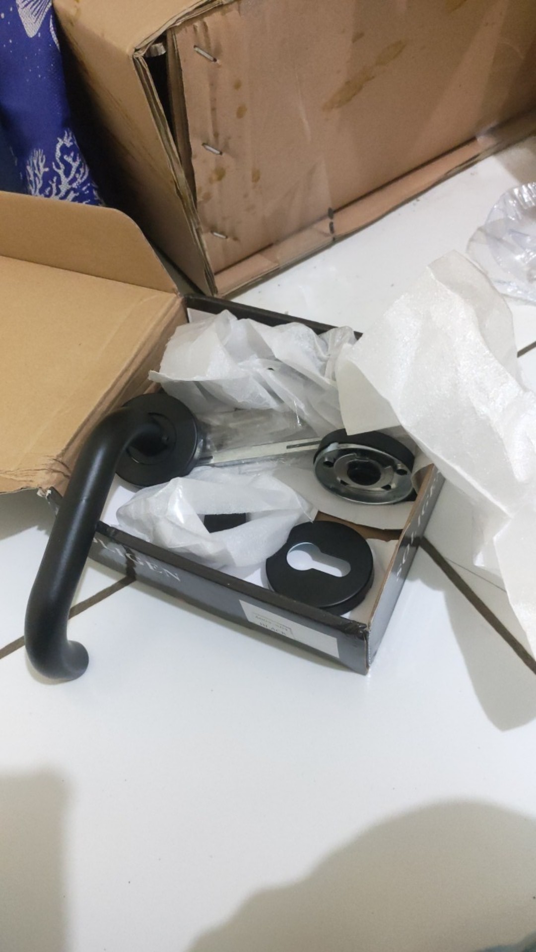 Soligen Kunci Pintu Rumah Slot Kamar Gagang Stainless