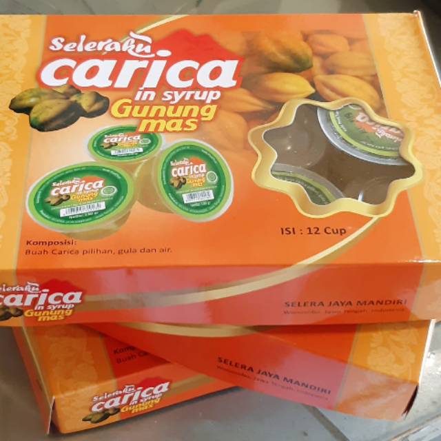 

Carica in syrup