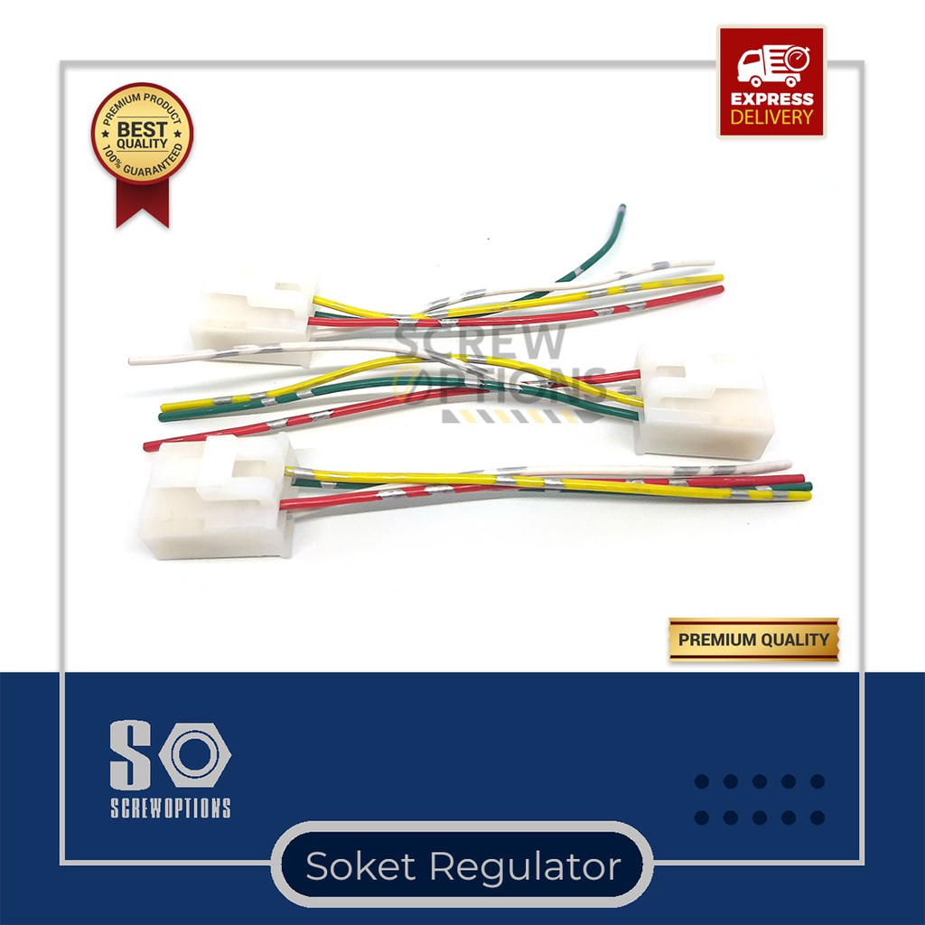 Jual Soket Kiprok Regulator Grand Jupiter Supra Shogun Vega Shopee