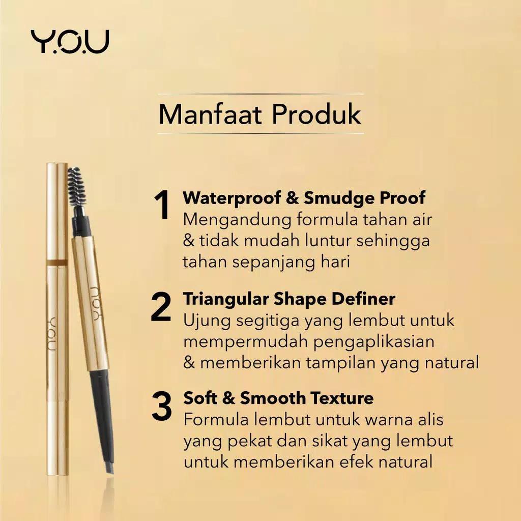 YOU The Gold One Perfect Dual Brow Matic Original