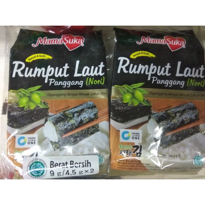 

Mama Suka Rumput Laut Panggang