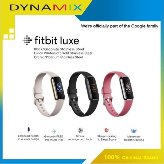 FITBIT LUXE Luxury Health &amp; Fitness Tracker Smart Watch GARANSI RESMI | Smartwatch