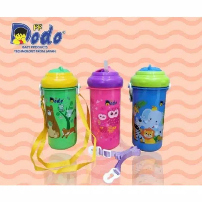 ❣️Rakkistore99❣️ Dodo Toddler Cup 300ml (Tempat minum anak dengan tali)