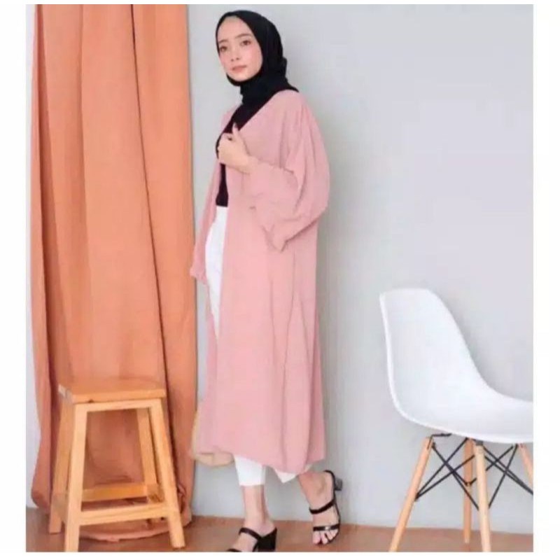YURA LONG CARDI / LONG OUTER /  OUTER POLOS / CARDI POLOS