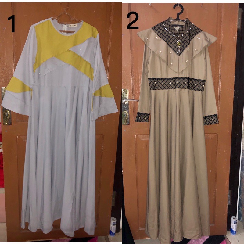 preloved gamis pesta