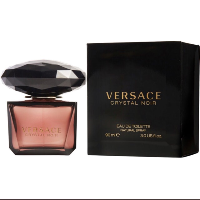 PARFUM WANITA VERSACE CRYSTAL NOIR BOX COVER ORI-IMPORT