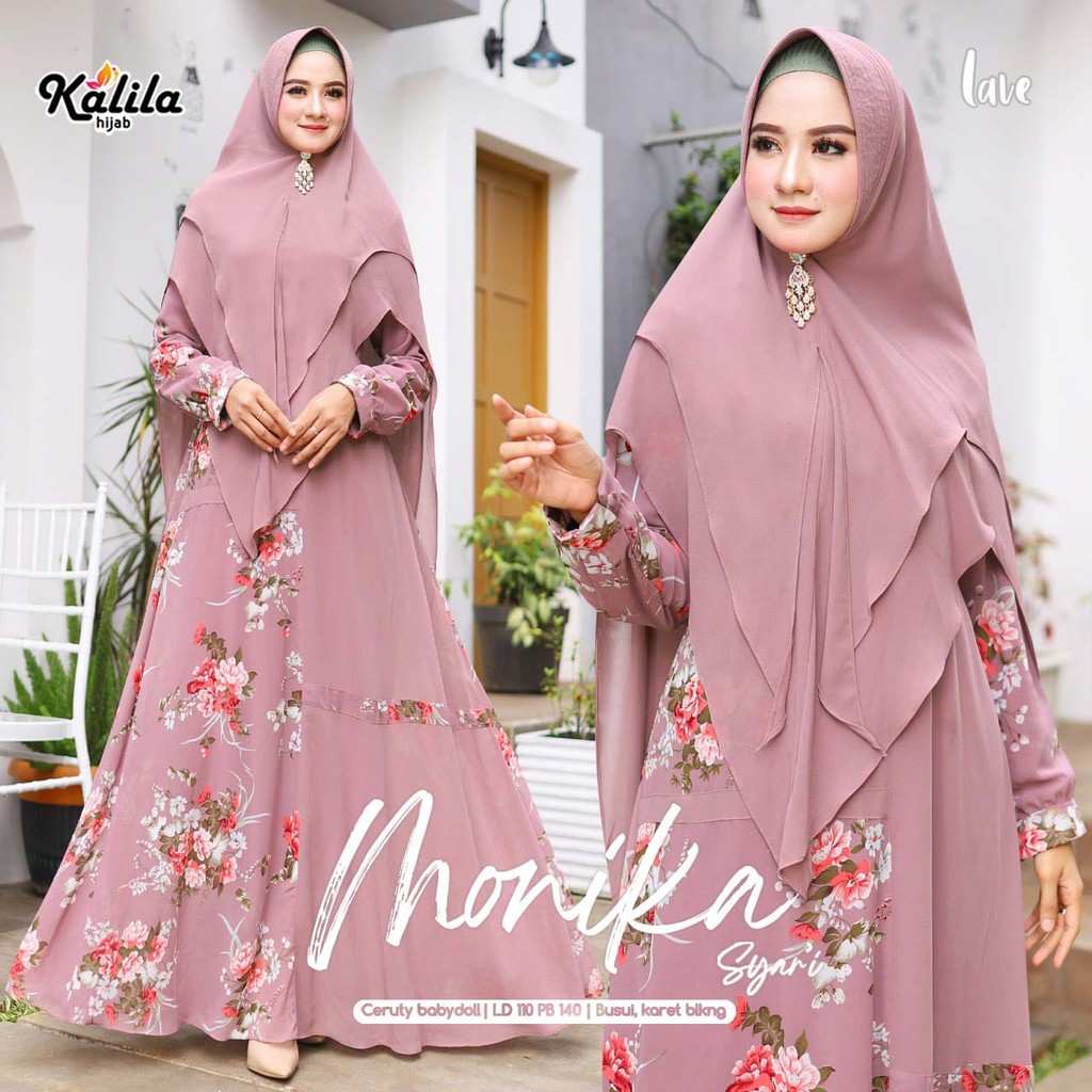 Gamis Syari Bahan CerutI Premium / Gamis Syari Lebaran 2021