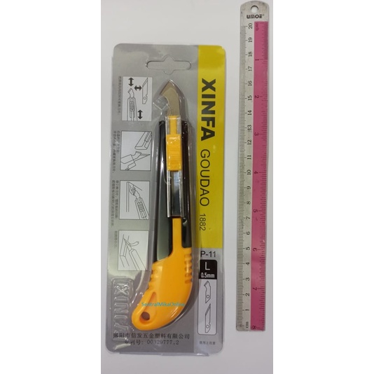 

PISAU CUTTER AKRILIK / ACRYLIC / MIKA / PLASTIK Xinfa