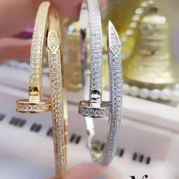 Modern.. Fourfashion gelang paku lapis emas 24k 2230