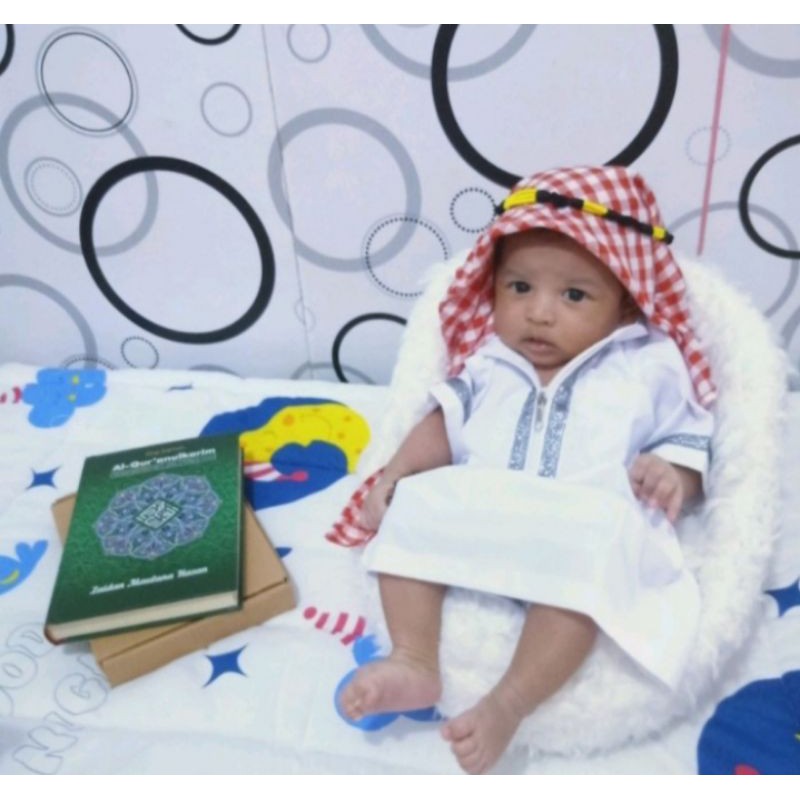 Igal arab untuk anak dan bayi berwarna