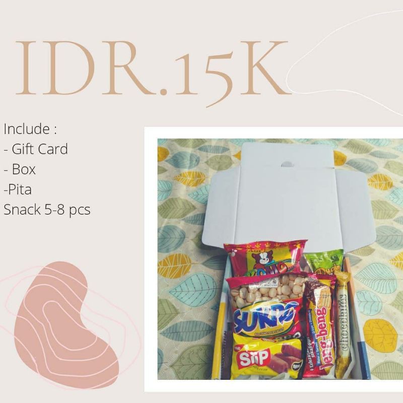 

[READY] Snacks Box [Git Box, Hampers Box, Birthday, Anniversary, Box of Happiness,