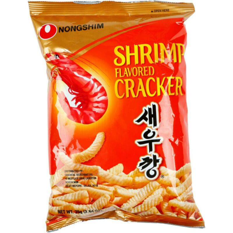 

nongshim shrim crackers 75gram