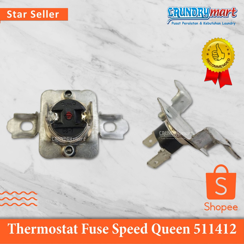 THERMOSTAT FUSE / ASSY THERMAL FUSE 511412 SPAREPART SPARE PART DRYER IPSO SPEEDQUEEN