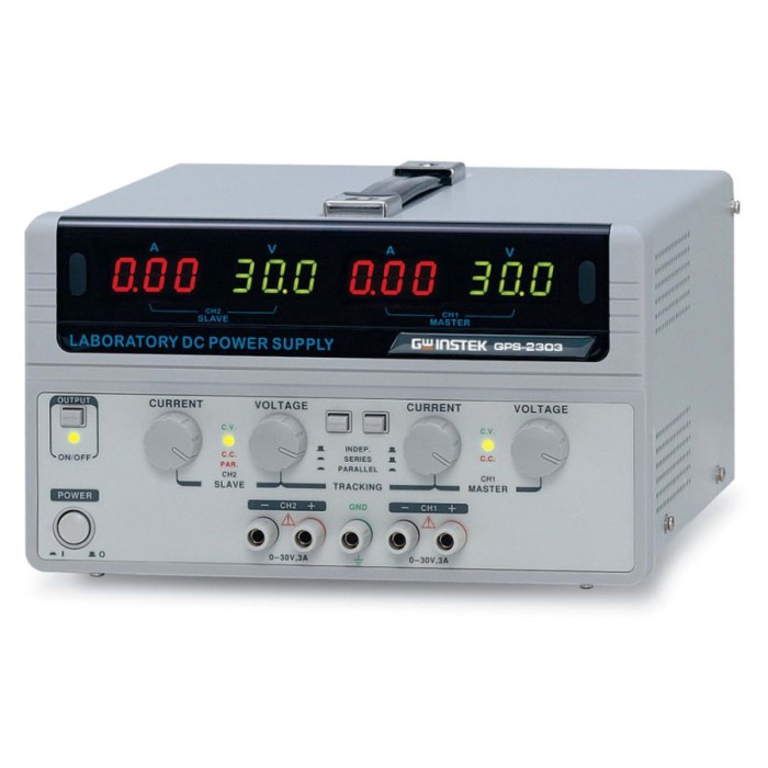 GW Instek GPS-2303 Dual Channel Output Linear D.C. Power Supply