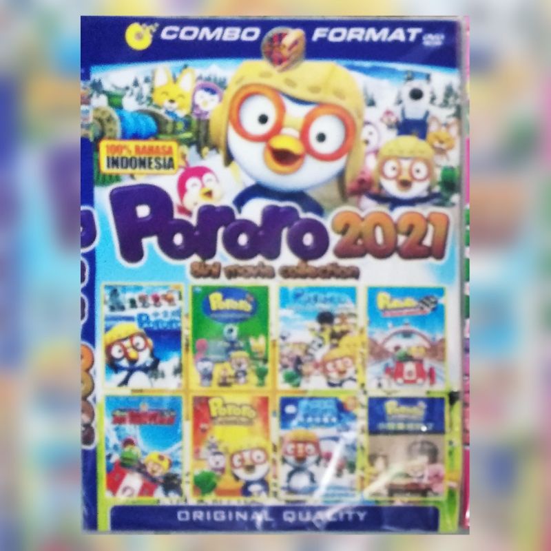 Kaset film koleksi kartun anak Pororo 2021