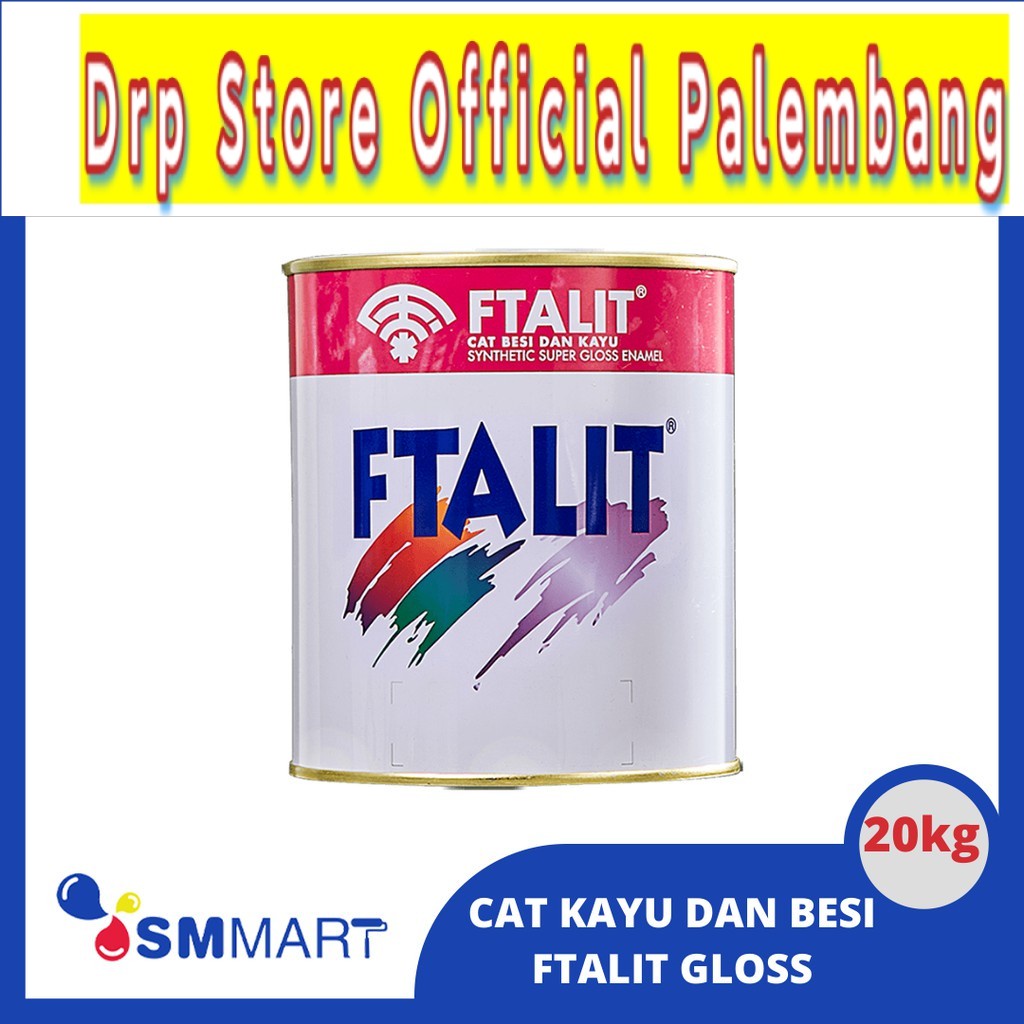 CAT FTALIT GLOSS / CAT KAYU BESI 20KG