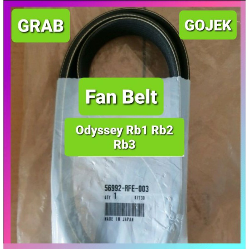 Fanbelt Fan Van Belt Vanbelt Odyssey Rb1 Rb2 Rb3 Original