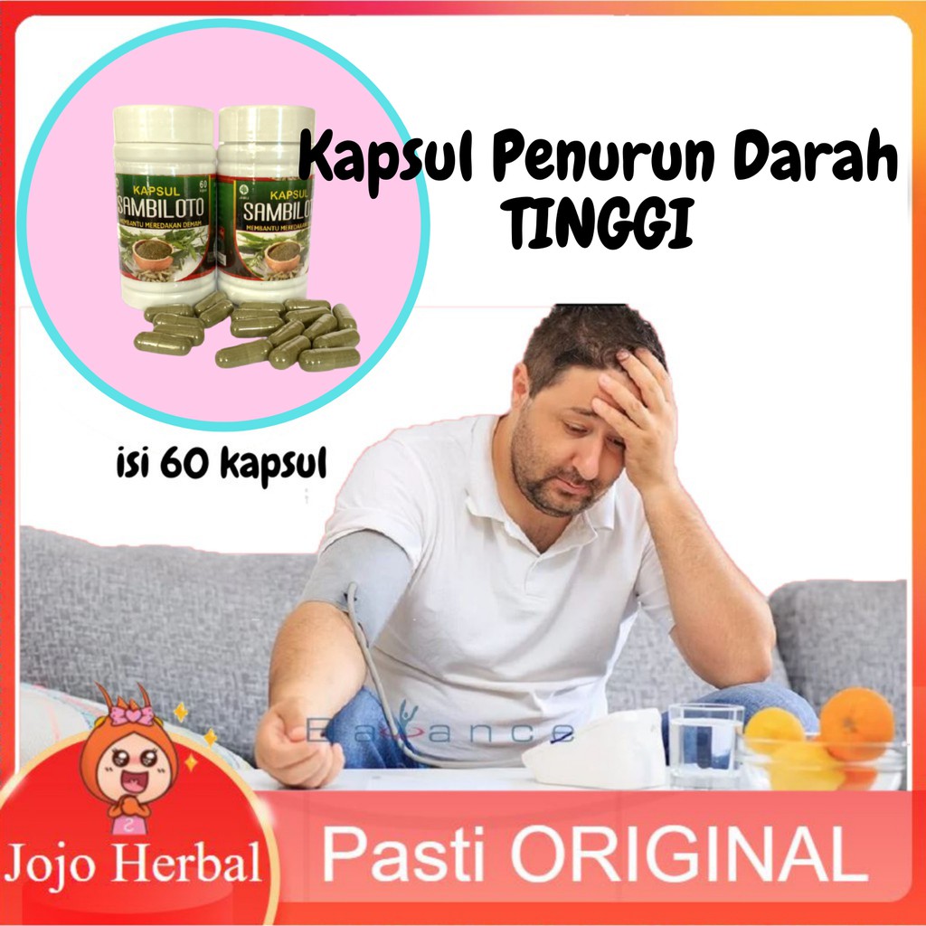 

Kapsul Penurun Darah Tinggi Herbal