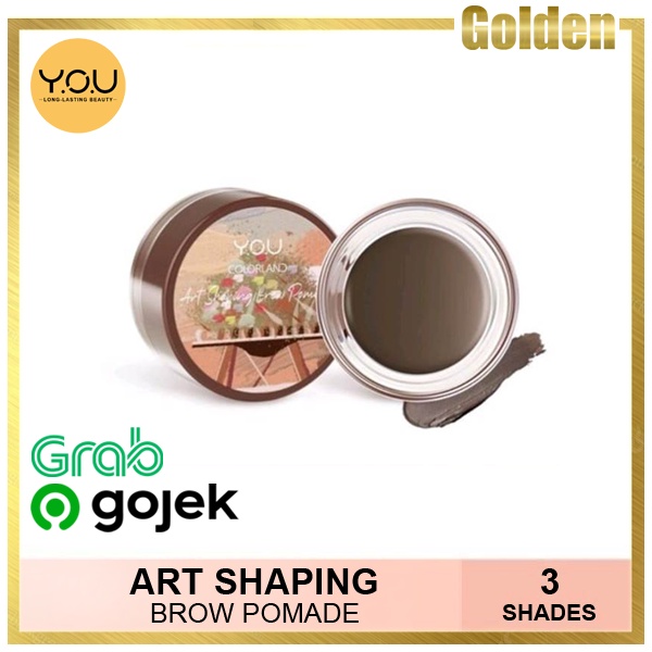 YOU Colorland Art Shaping Brow Pomade Original Asli