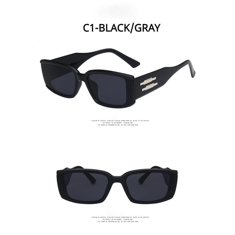 Korean version of the trend 2021 new hip-hop big frame sunglasses