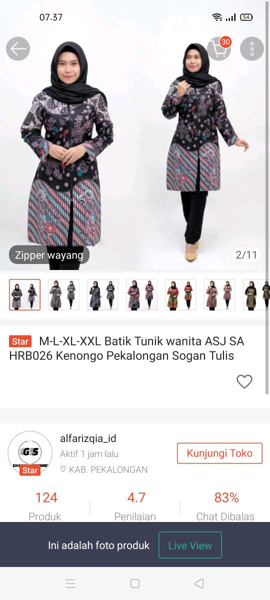 Terlaris Serut Genes Jelita Tunic Navbor Yelbor Whitbor Creambor Tunik Batik Modern Hrb030 Dolbi Dob