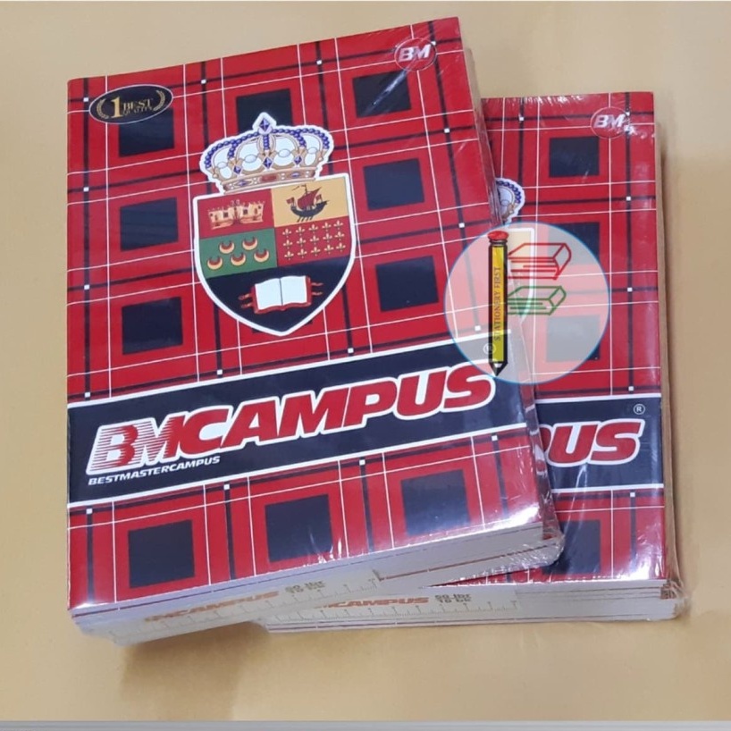 Buku Tulis (Best Maxi Campus) BMC 50 Lembar per Pack 10 Buku