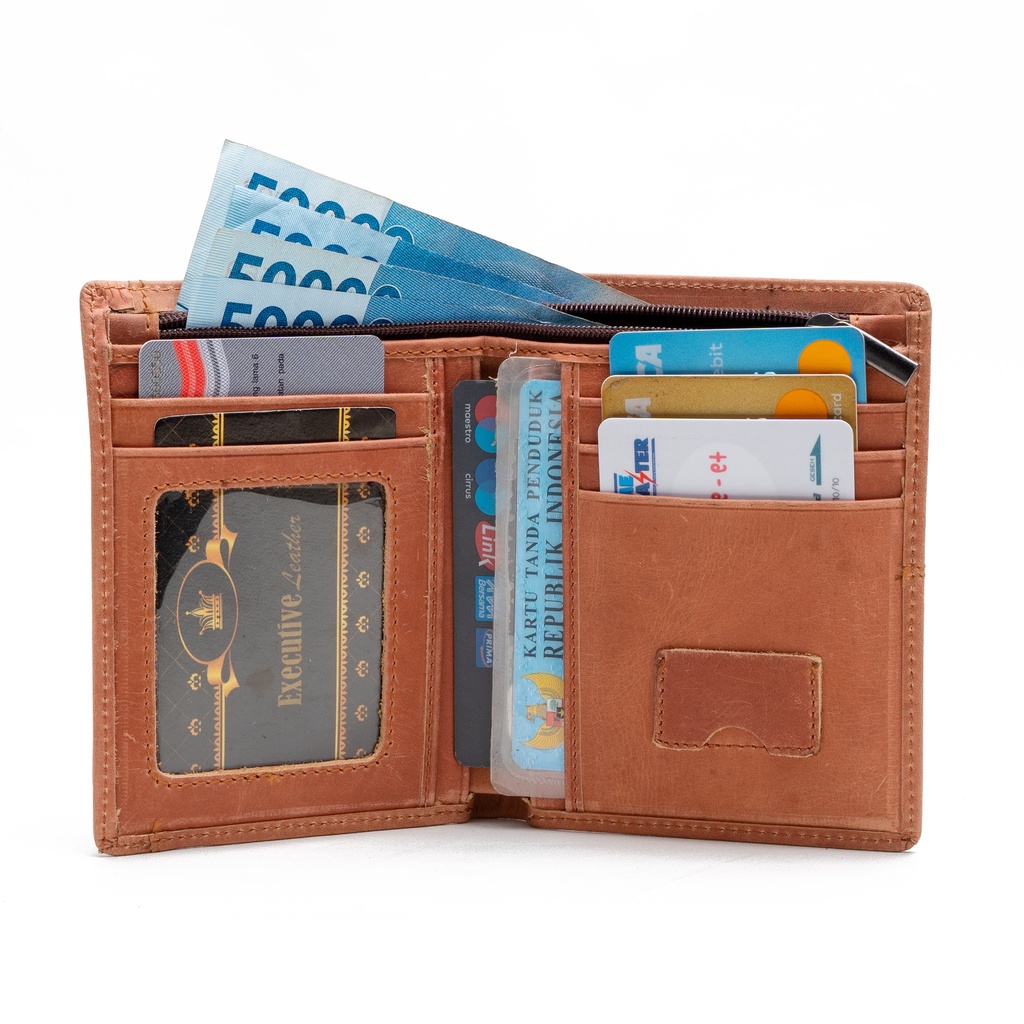 Dompet Pria Kulit Asli Fordza 2 in 1 Wallet With Cardholder DM05