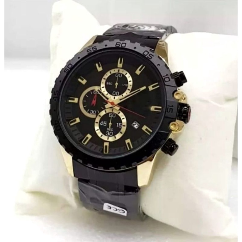 JAM TANGAN PRIA MIRETE ORIGINAL PALT HITAM