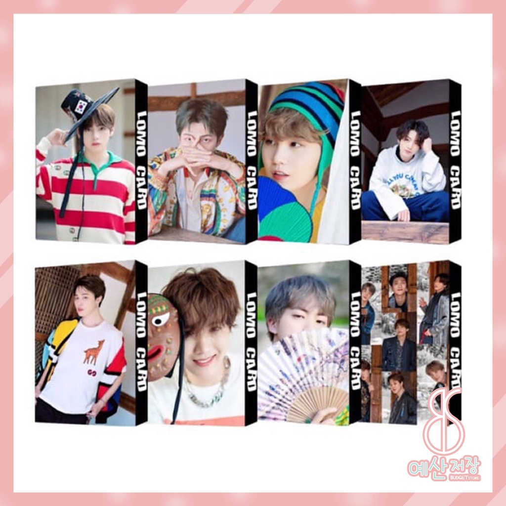 [BS] BISA COD 30pcs Lomo Card Photo Card Foto Kartu BTS BT21 KPOP Korea Bangtan Boys - KP287