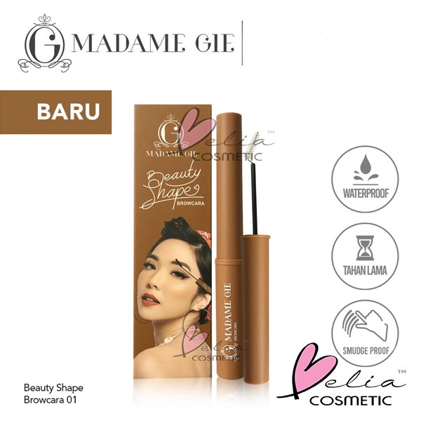 ❤ BELIA ❤ MADAME GIE Beauty Shape Browcara (✔️BPOM)