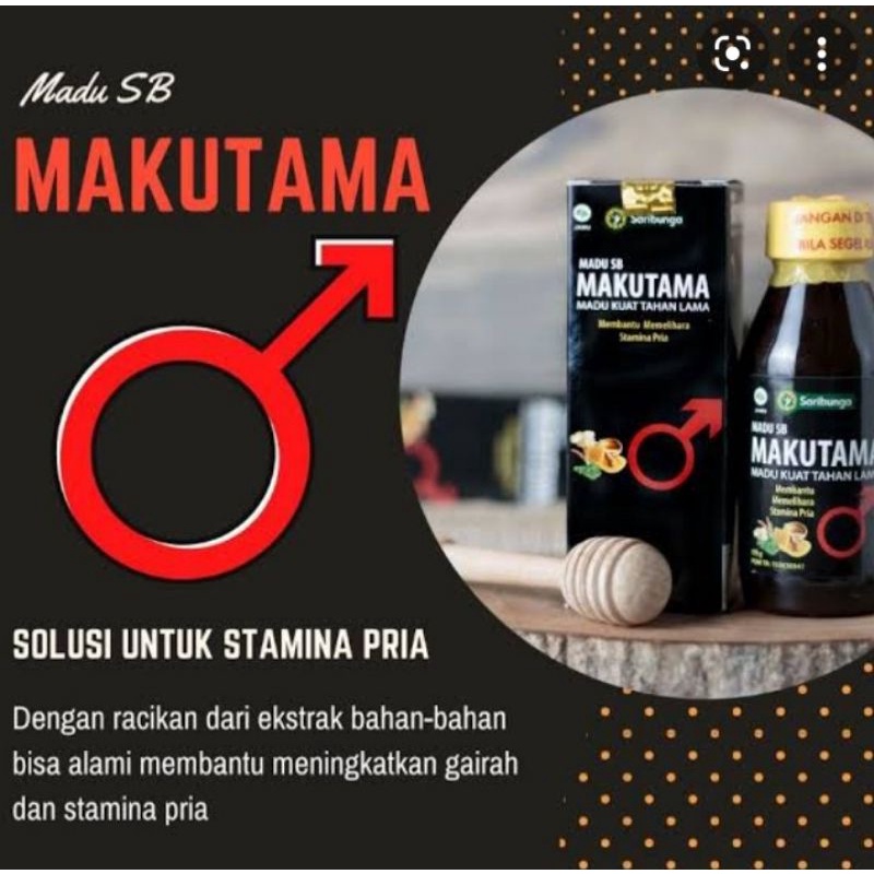Makutama Madu Kuat Tahan Lama / Solusi Para Bapak.