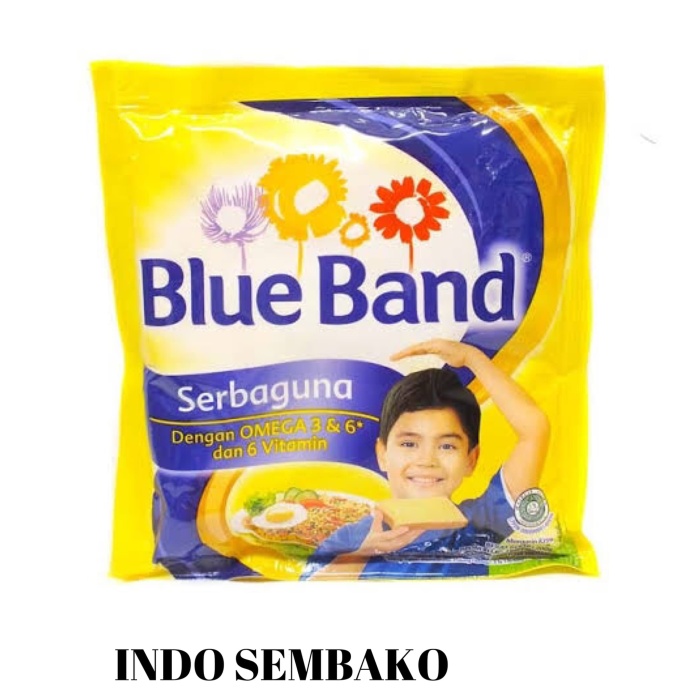 

Blueband Sachet 200g / Mentega Blue band 200 gram / Margarin blueband