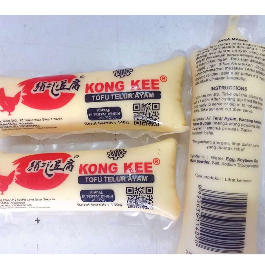 Tahu Tofu KONG KEE - Tofu Telur Ayam