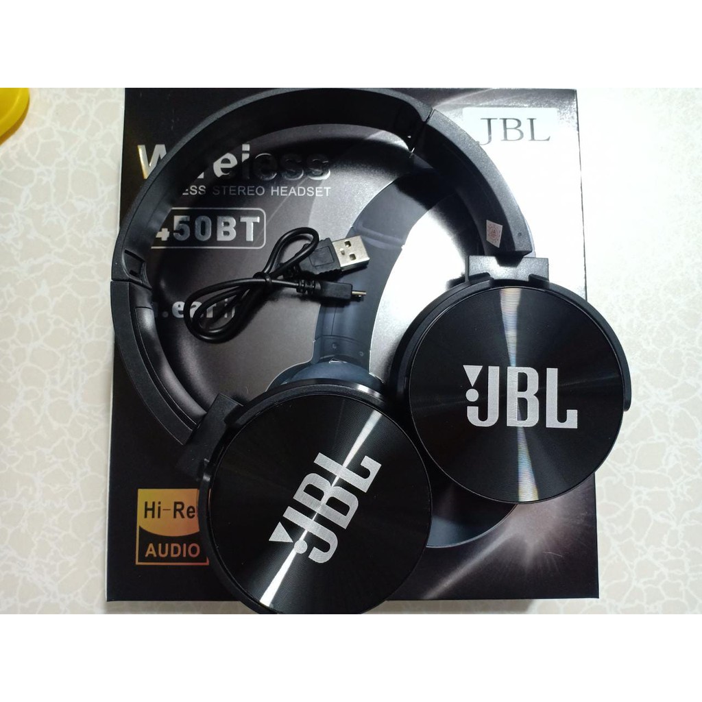 &lt; M.A &gt; Headset bando bluetooth jbl XB-450 BT Super Bass