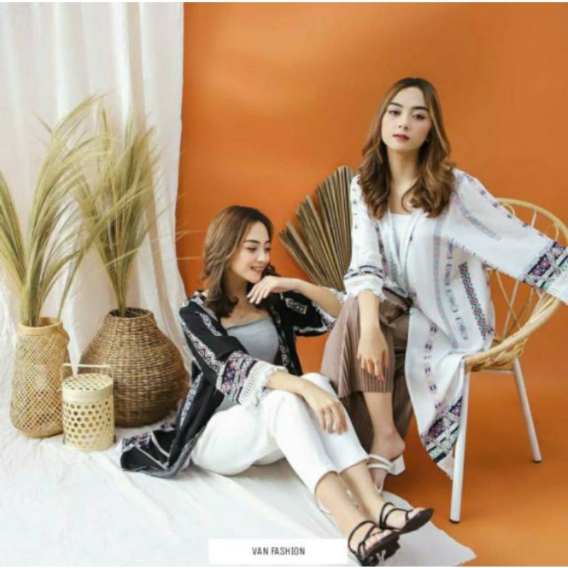 OUTER BOHEMIAN IMPORT, LONG CARDIGAN,