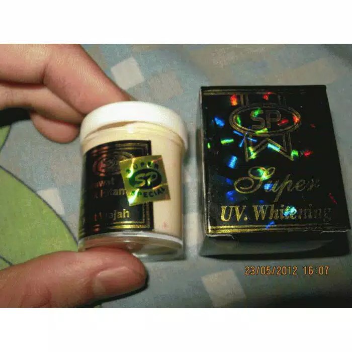 (cyber) cod terbaru Cream Sp Hitam Super Uv Whitening ll cream sp