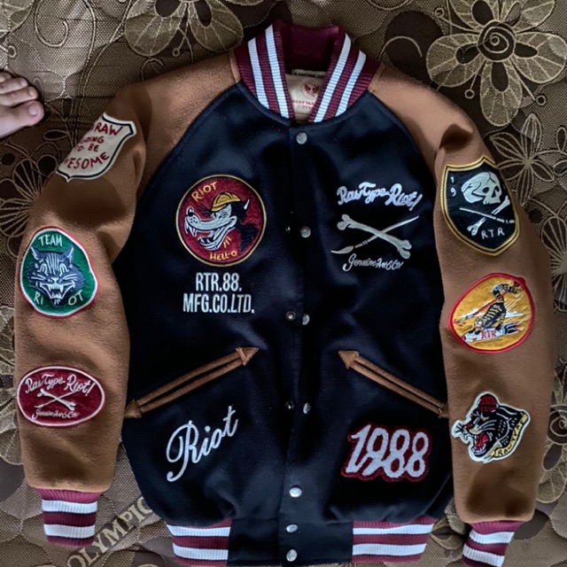 Jaket raw type riot legendary V2 limited edition size S
