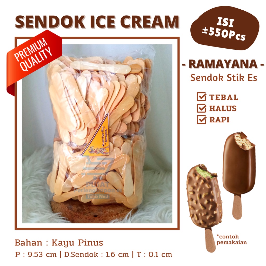 

Sendok Kayu - Harga Sendok Kayu Ice Cream - Prakarya Dari Sendok Es Cream - BISA COD