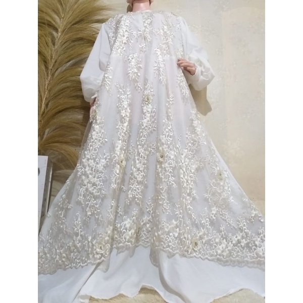 GAMIS BRUKAT JUMBO BIGSIZE BANGAT  (PO SAMPAI DARI UKURAN LD 130-140-150-160-170 CM )