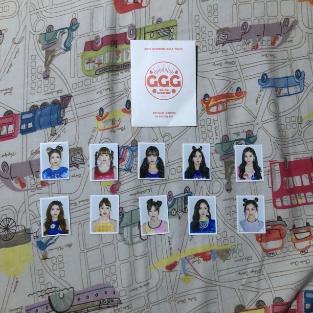 Gfriend Official Goods GGG ID Photo Set