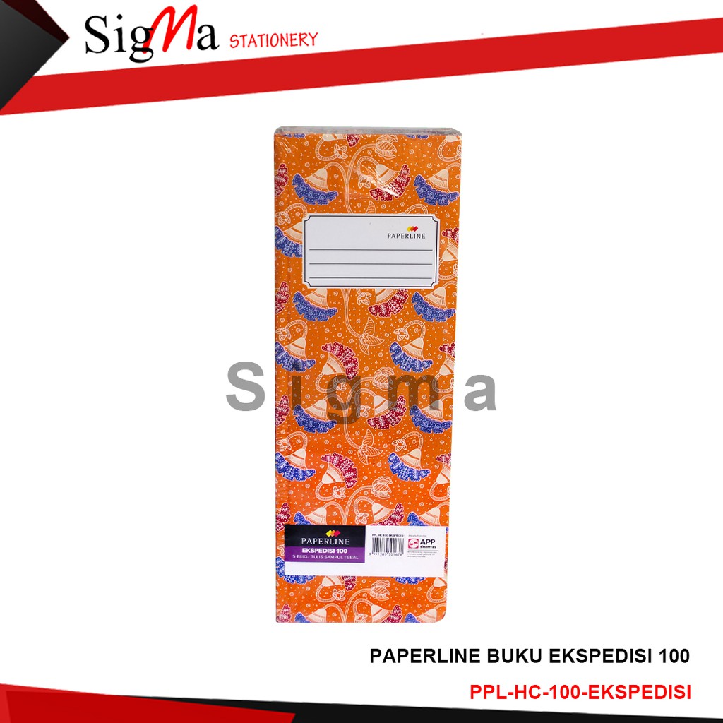 

Buku Ekspedisi Paperline Hard Cover Isi 100 Lembar