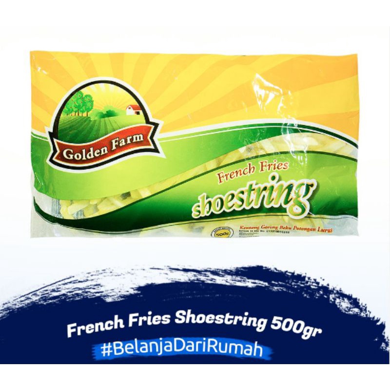 

Kentang Golden Farm Shoestring 500gr