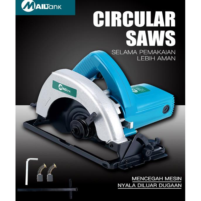 Mesin Pemotong Kayu/ Gergaji Kayu Listrik Circular Saw Mailtank Sh-51
