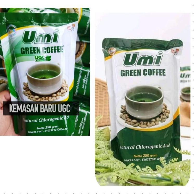 

⚡️Original⚡️ UMI GREEN COFFEE ORIGINAL 100% kemasan 1 pouch 250grm !