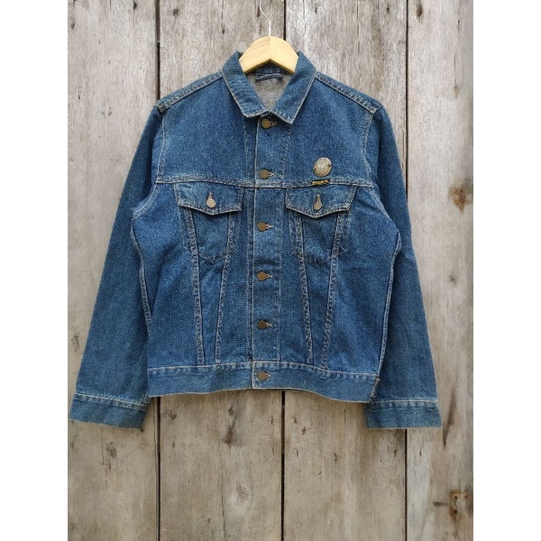 jaket jeans trucker bobson second original type 3