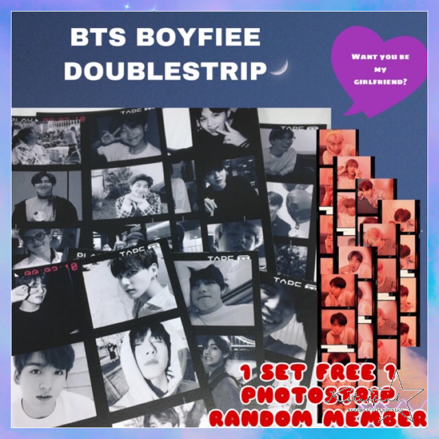 [kstuffind] BTS DOUBLE PHOTOSTRIP MURAH SATUAN BTS GOODS