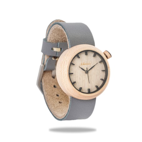 Eboni - Jam Tangan Kayu Mini Maple 2.0 Grey / Wooden Watches