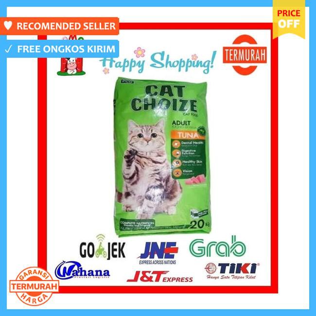 Big Promo Makanan Kucing Cat Choize 20kg Cat Food Tuna Adult