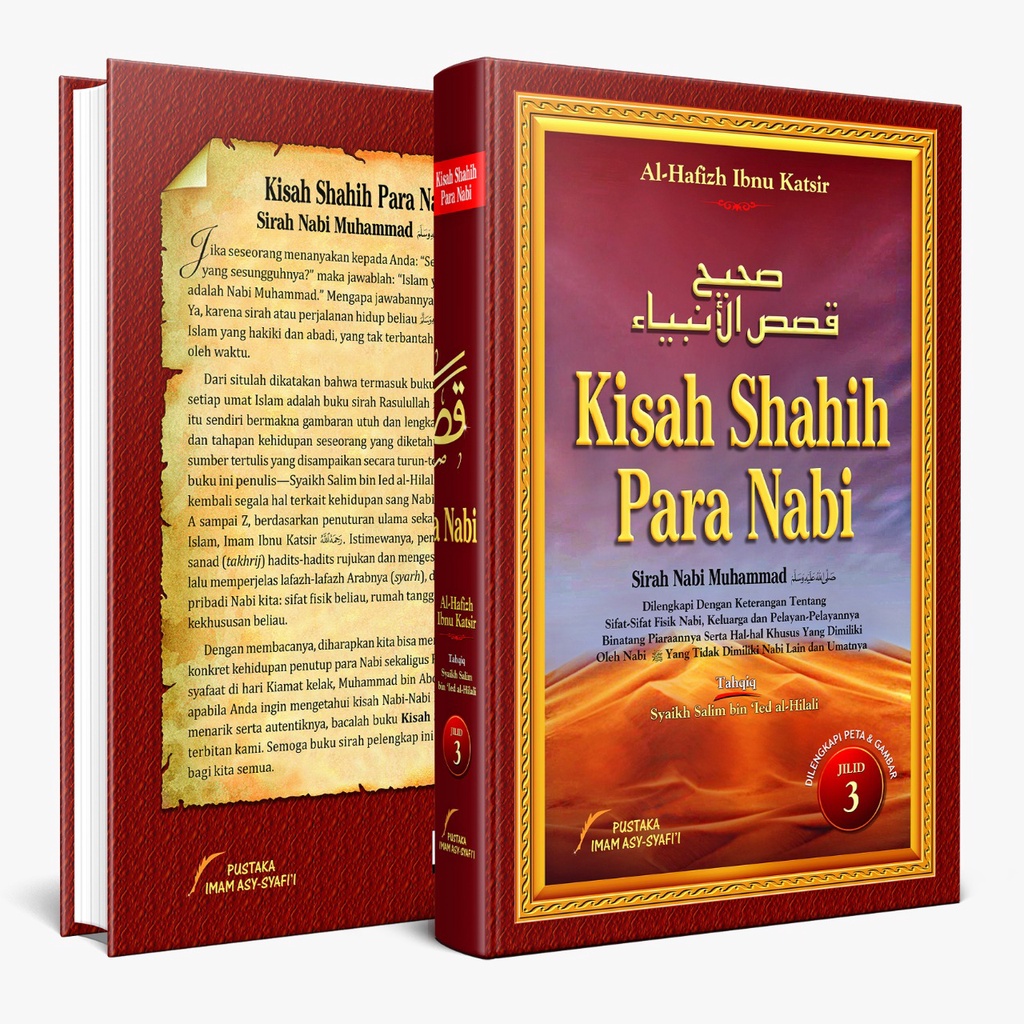 Kisah Shahih Para Nabi 1 Set 3 Jilid Original - Syaikh Salim bin Ied al Hilali - Pustaka Imam Asy Syafii-1