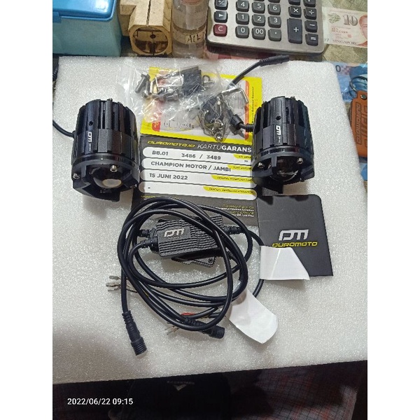 Lampu tembak d2 laser original DUROMOTO M5 bkn bullaes luminous